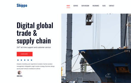 Moving Company Template Set - SHIPPO