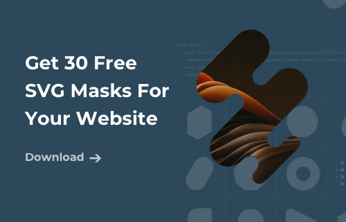 Get 30 Free SVG masks from Visual Composer