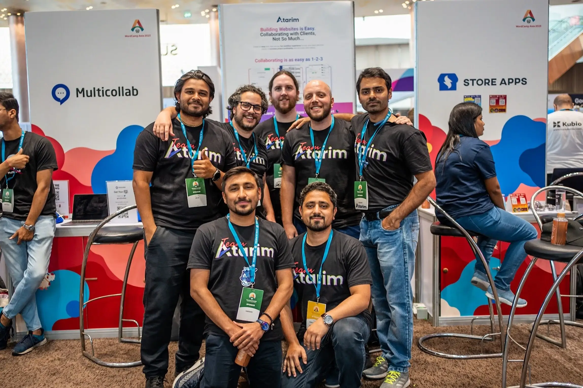 The Atarim Team in WordCamp Asia
