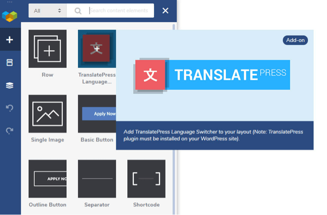 TranslatePress Add-on