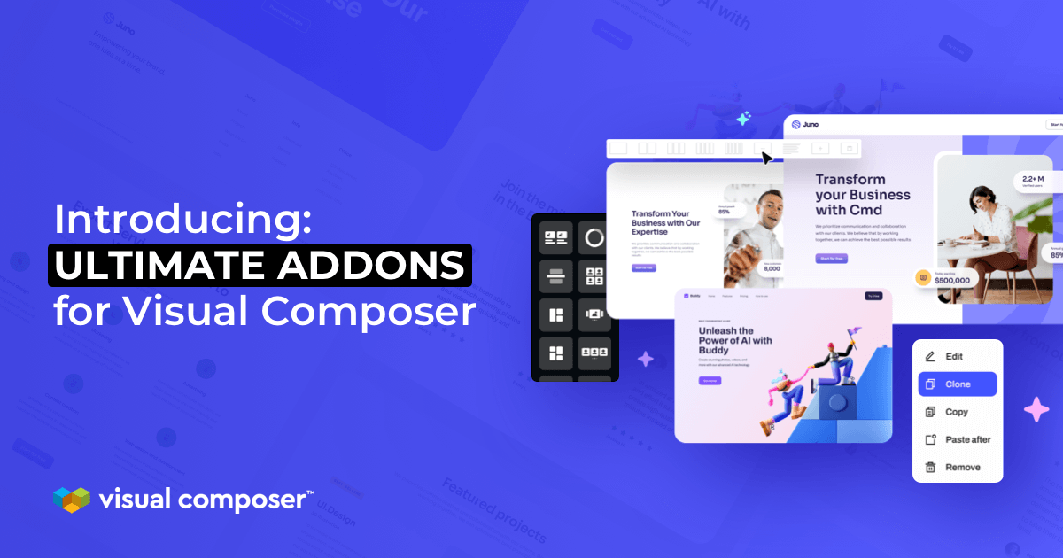 Introducing Ultimate Addons for Visual Composer: All-in-one WordPress Toolkit