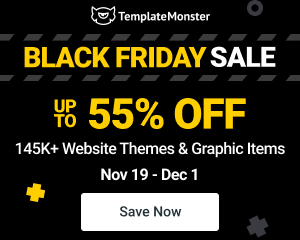 Template Monster Black Friday Sale